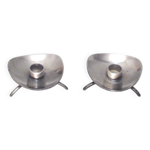 Paire de bougeoirs danois - carl