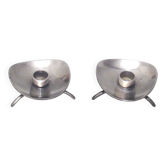 Pair of Danish candlesticks Carl Cohr Atla 1959