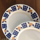 Badonviller dessert plates