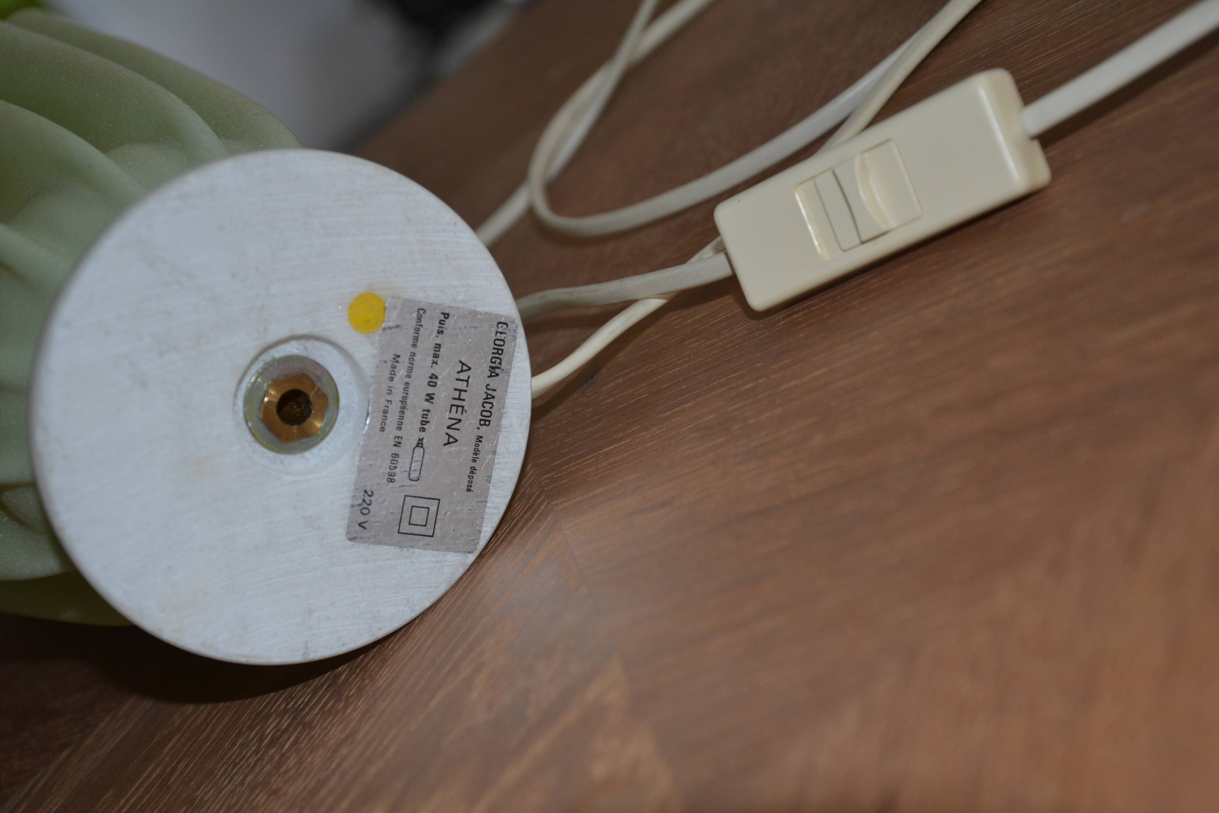 Georgia Jacob table lamp in water green