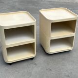 Set of Two Componibili by Anna Castelli Ferrieri for Kartell