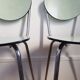 Set of 2 formica chairs