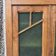 Art Deco glass-fronted oak sideboard (renovated)