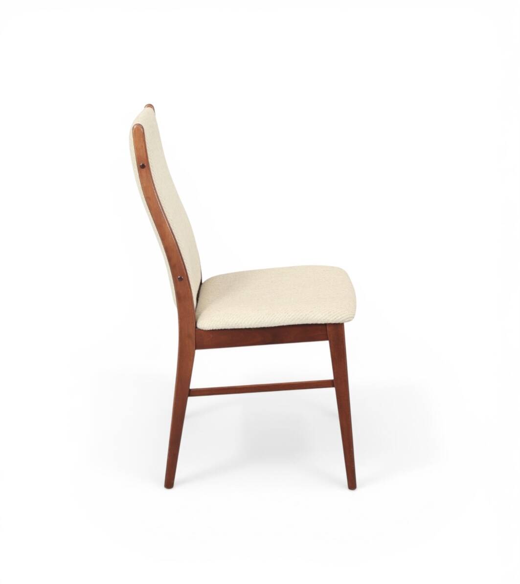6 Scandinavian design chairs from the 1960s/70s by Johannes Andersen.