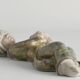 Stoneware Sconce with Boy Motif by Marianne Starck for Michael Andersen & Son