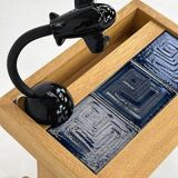 Bedside tables attributed to Guillerme Et Chambron for Vous Maison, 1950s