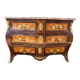 Louis XV period 18th century floral marquetry commode