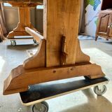 Monastery style farmhouse table