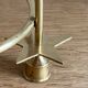 Vintage brass candle holder