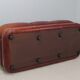 Vintage leather 3 seater sofa Mobil Girgi, 1970s