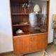 Vintage display cabinet bookshelf