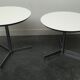 Round 1960 pull-out coffee tables