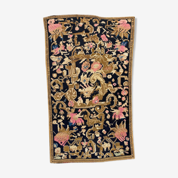 Ancient Caucasian carpet Karabagh 123x190 cm