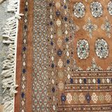 Oriental carpet wool