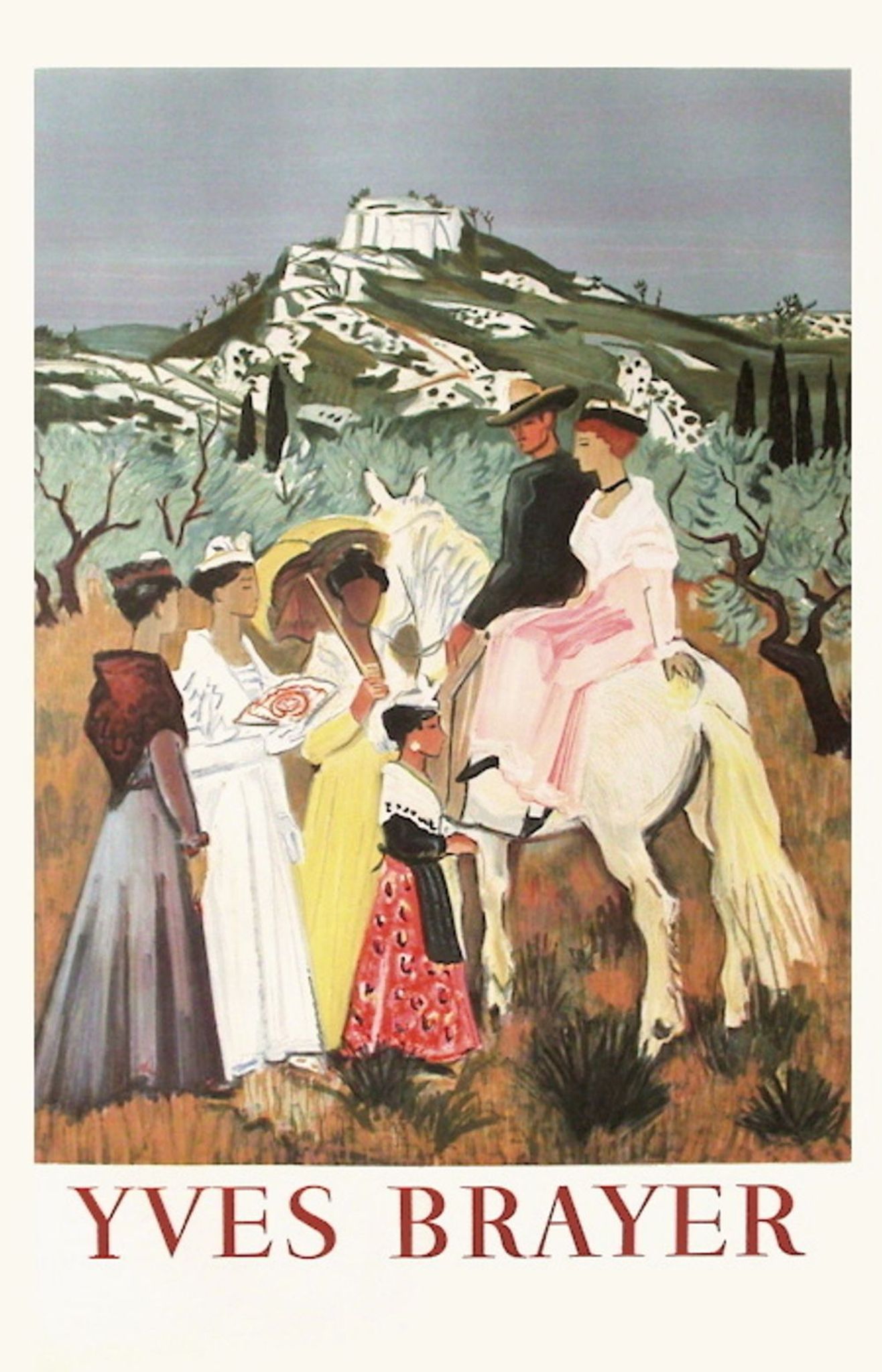 Affiche Yves Brayer 1962