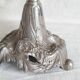 Glass bowl and Art Nouveau regulator