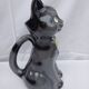 Pichet zoomorphe chat céramique années 60