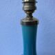English ceramic lamp base Burmantofts Pottery England, 1880