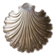Silver-plated metal shell tray – J. L'Herminé-Després