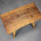 Cherry wood stool marked mid-century ULUV, Czechoslovakia, 1960s