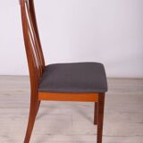 Mid-Century Teak and Fabric Dining Chairs by Leslie Dandy for G-Plan, 1960s, Set of 6