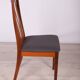 Chaises de salle à manger en teck et tissu du milieu du siècle par Leslie Dandy pour G-Plan, années 1960, lot de 6
