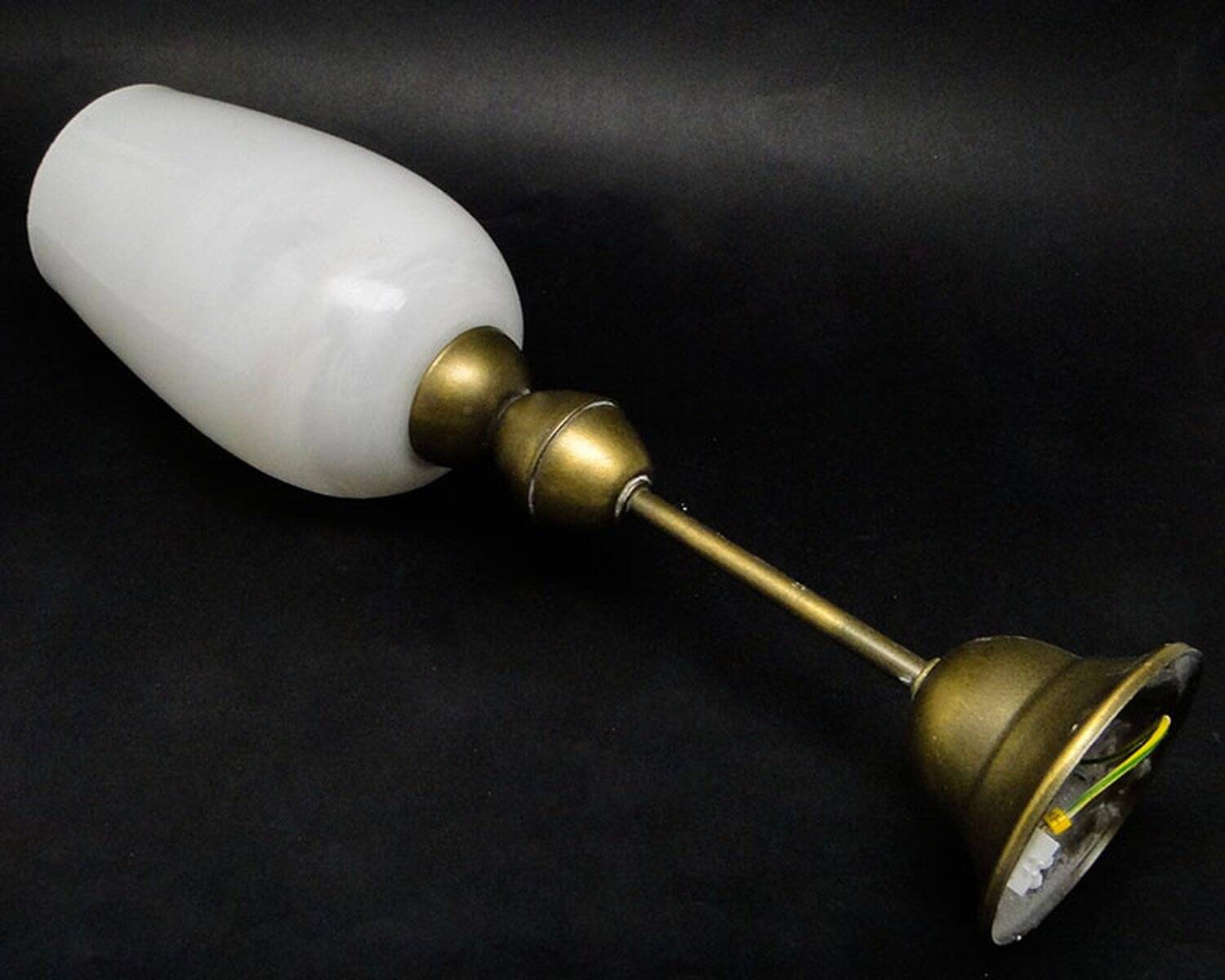 Art Deco style pendant lamp, Poland, 1950s