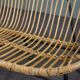 Rattan sofa & sheepskin Dutch Design 1960