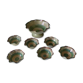 Salad bowl and fruit bowls