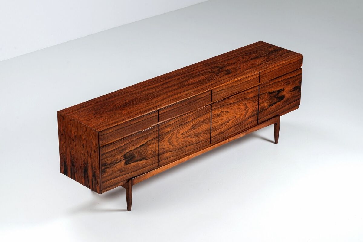 IB Kofod Larsen “FA-66” sideboard in rosewood Faarup Denmark 1960