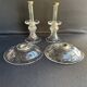 Pair of candle holders
