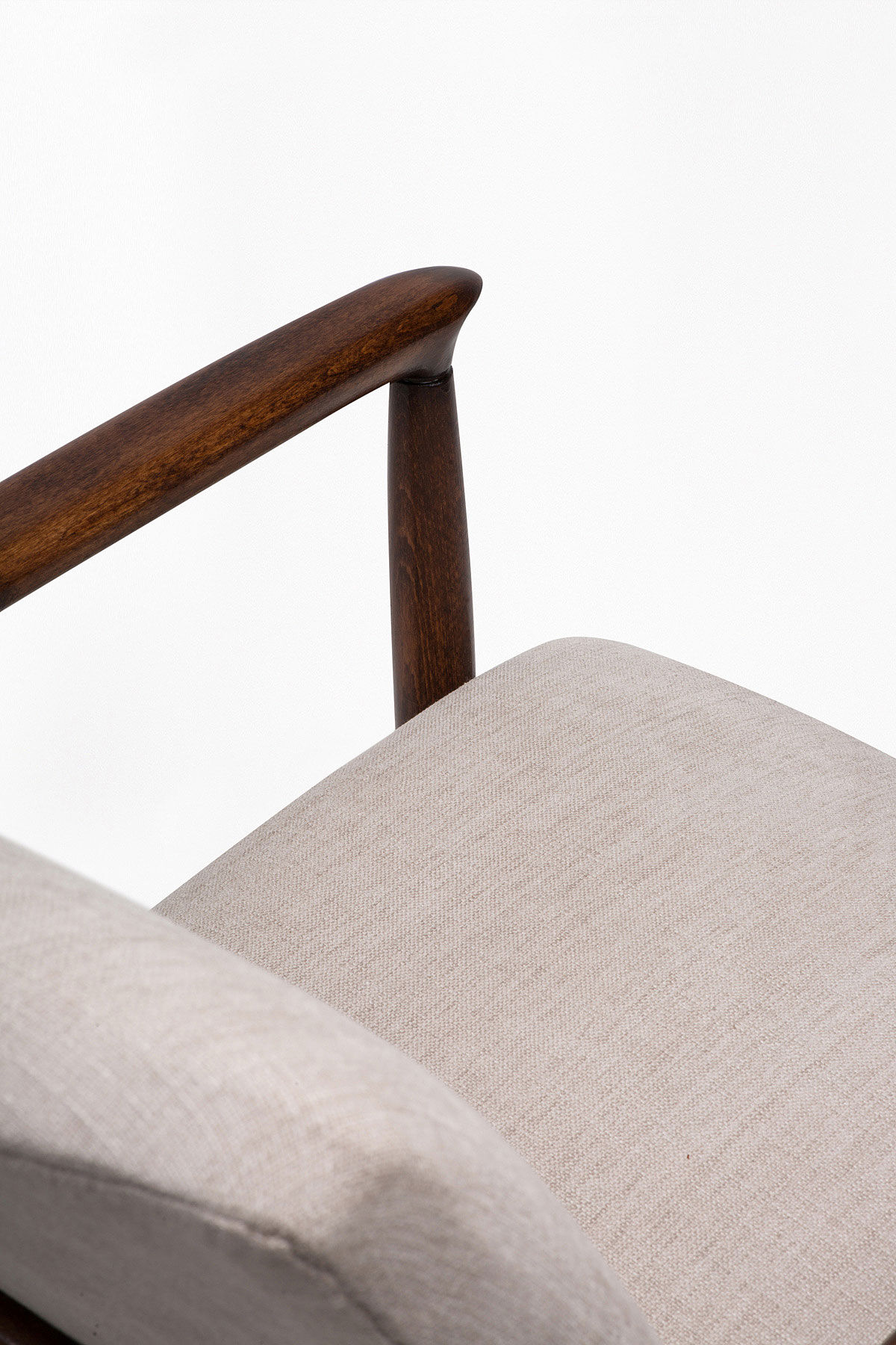 Pair of gfm 64 armchairs from the 1960s.