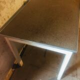 1930s country table/bistro table in its pattine