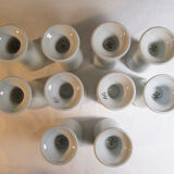 Set of 10 mazagrans tradition cnp france