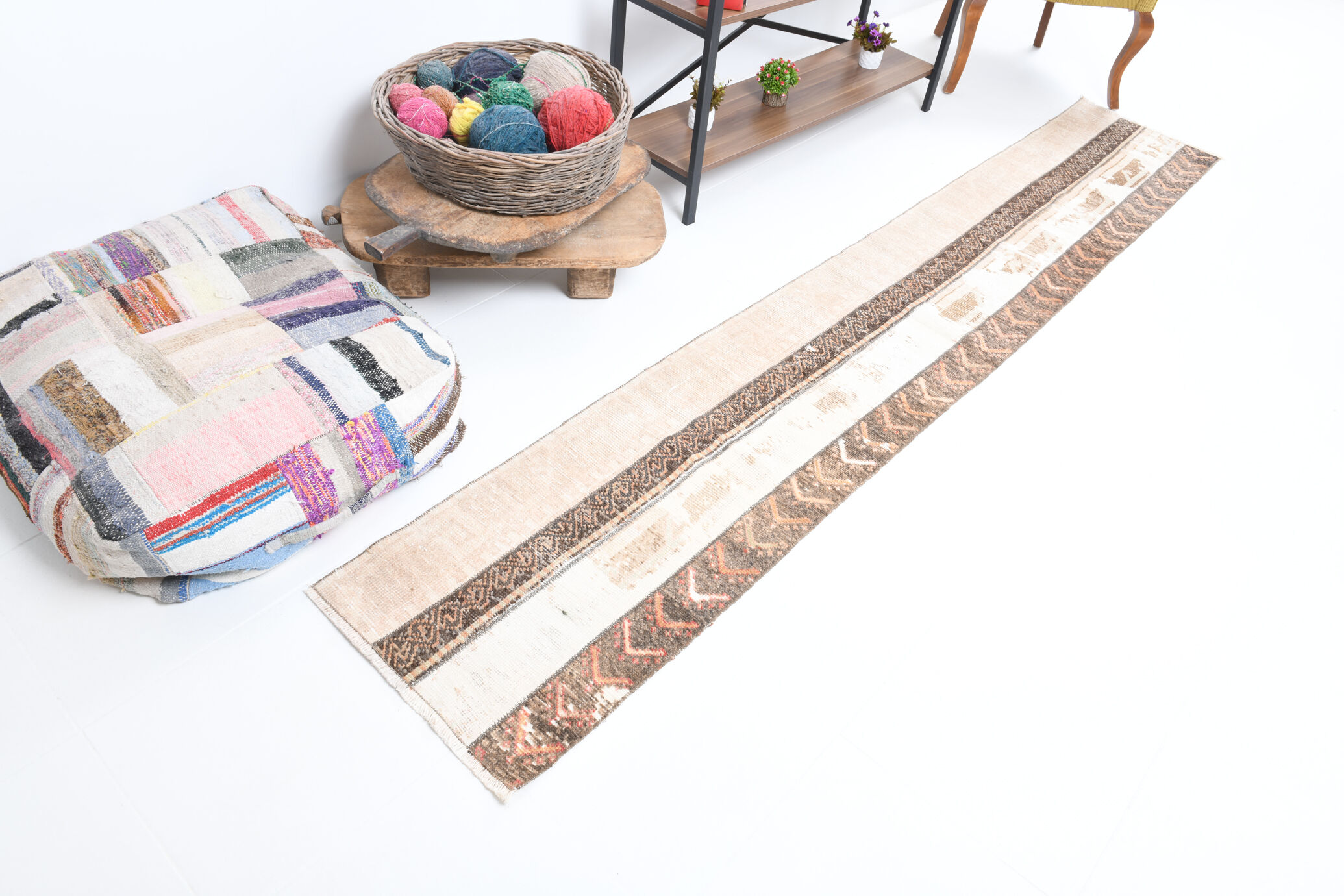 Handmade Wool Runner Rug