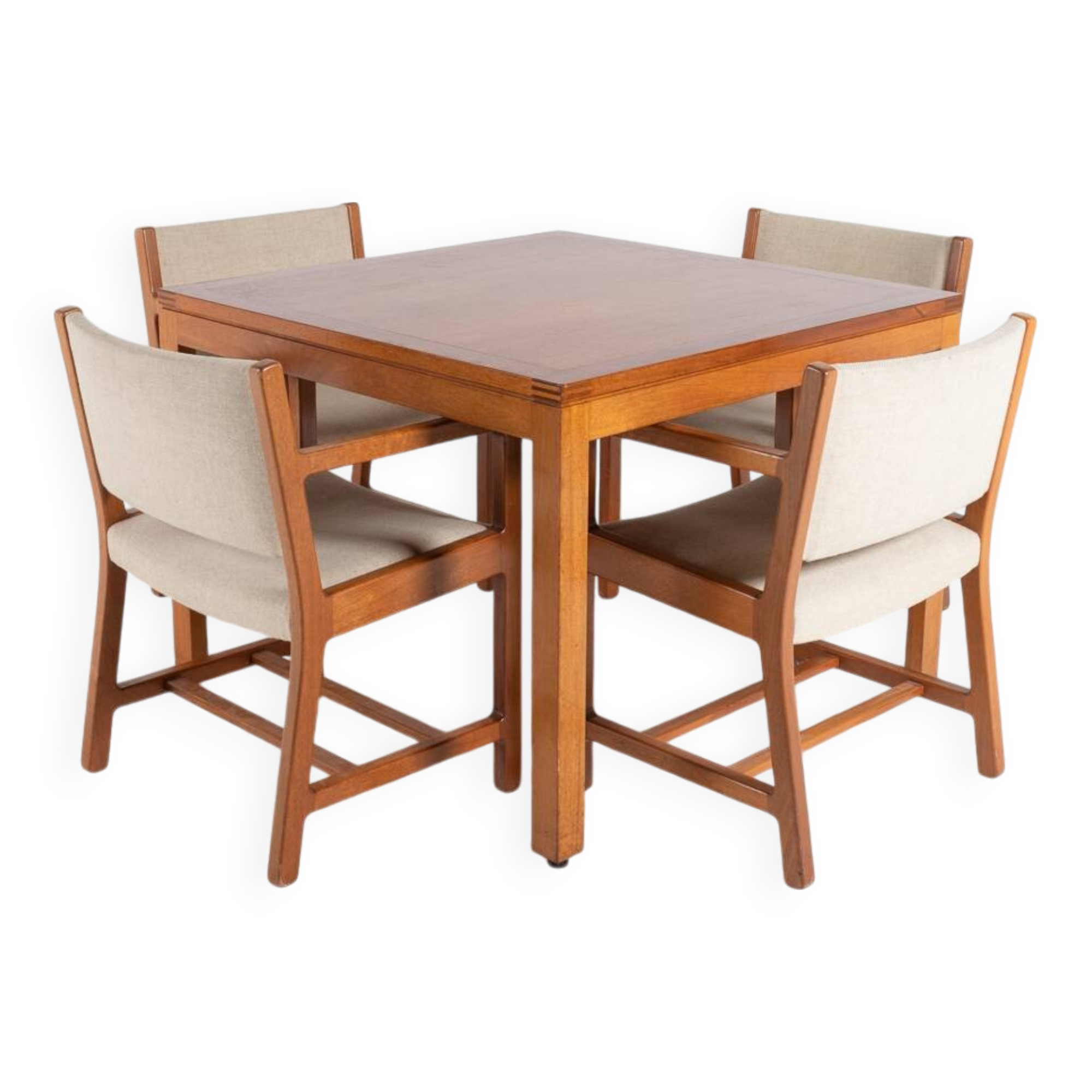 Vintage Danish dining set from the 1990s by Christian Hvidt for Soborg Mobelfabrik.