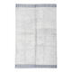Tapis marocain 100% laine bleu et blanc 136x211 cm