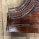 Corniche fronton en bas relief en bois
