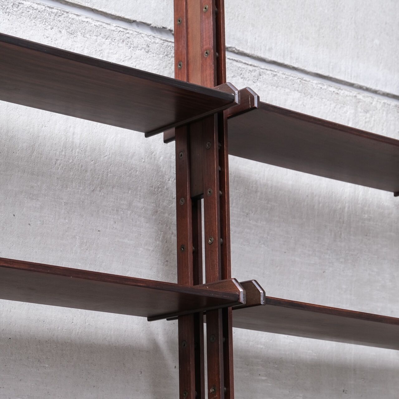 Italian Mid-Century Large Shelving Display