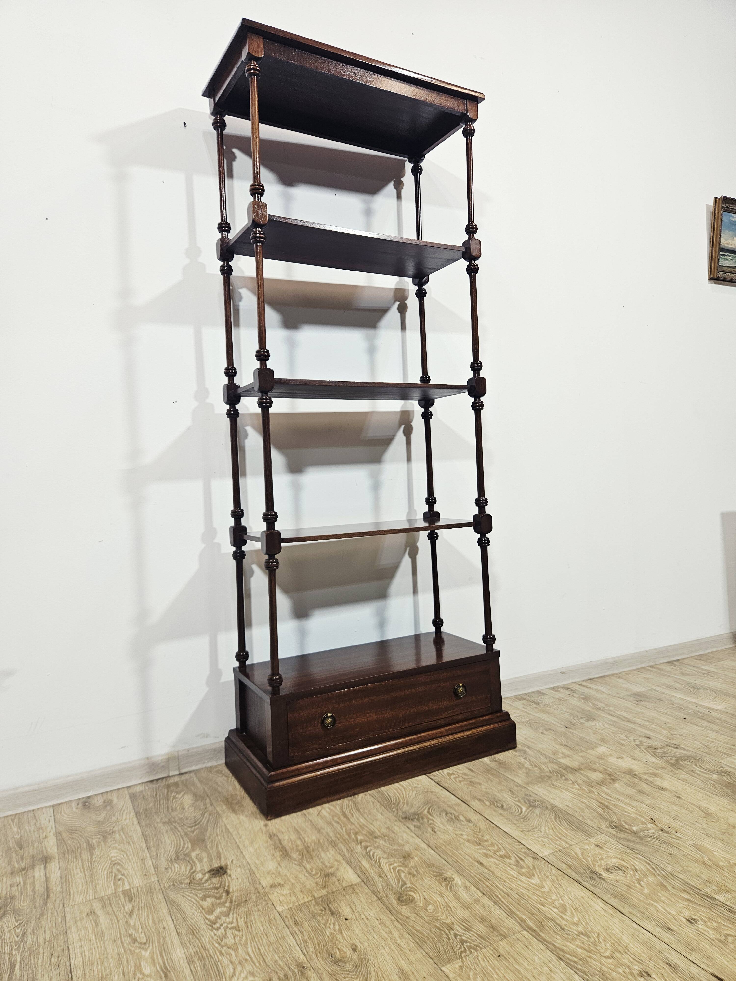 Stylish mahogany shelf/England/mid. 20th century/Classic/Unique