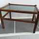 Tables in rattan