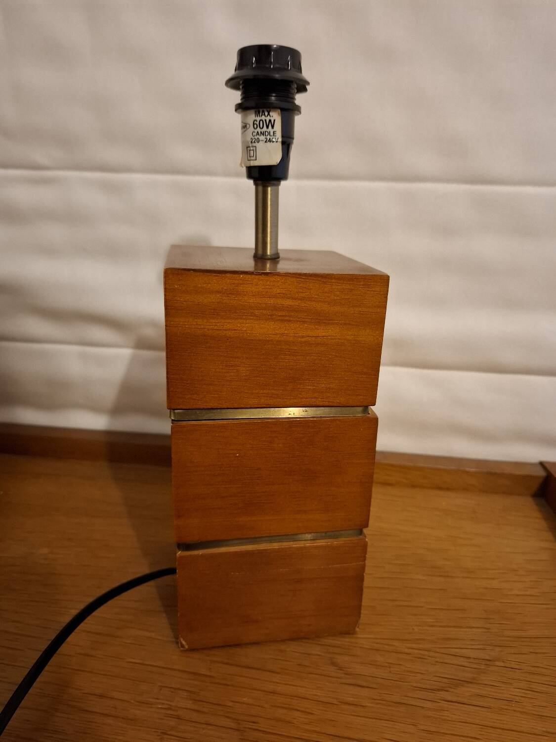 Vintage lamp base