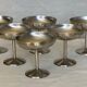 Service de 6 coupes à glace Guy Degrennes vintage 1980
