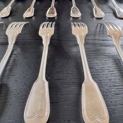 Vintage Ercuis cutlery set of 37 pieces, Chinon model.