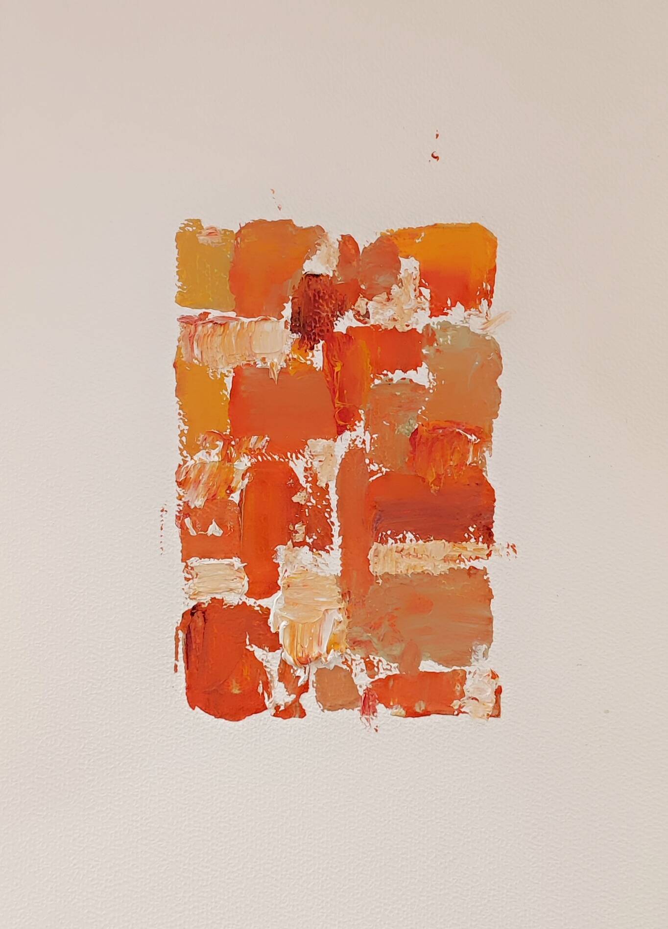 Abstract painting Paris school