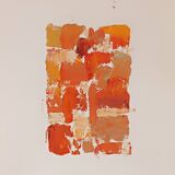 Abstract painting Paris school