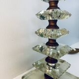 Art deco glass lamp base