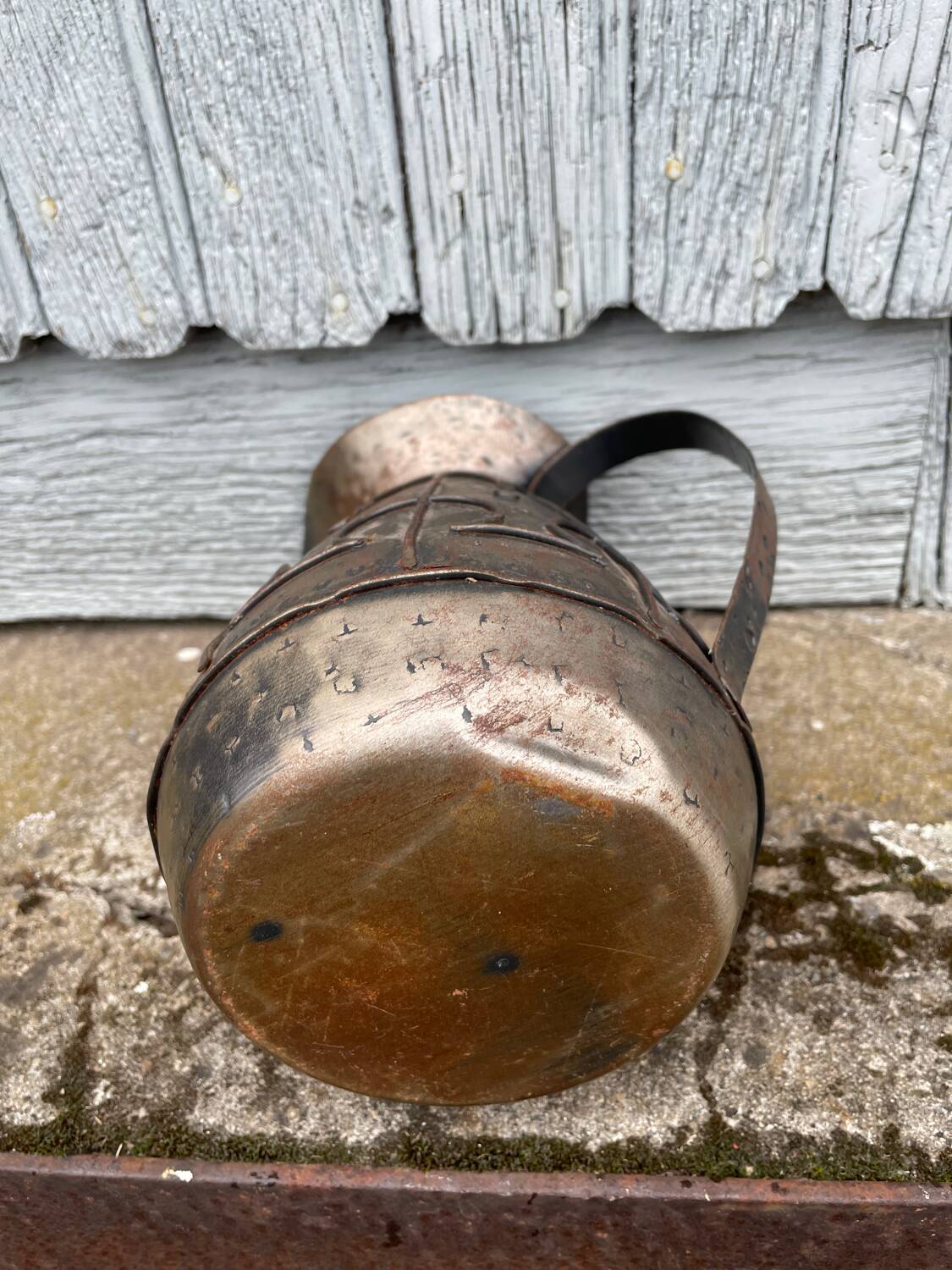 Arts and Crafts: Jug with Alpha and Omega Decorations 1900