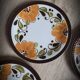 Set of 6 Boch Paradisio plates