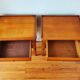 Pair of Louis XVI style bedside tables